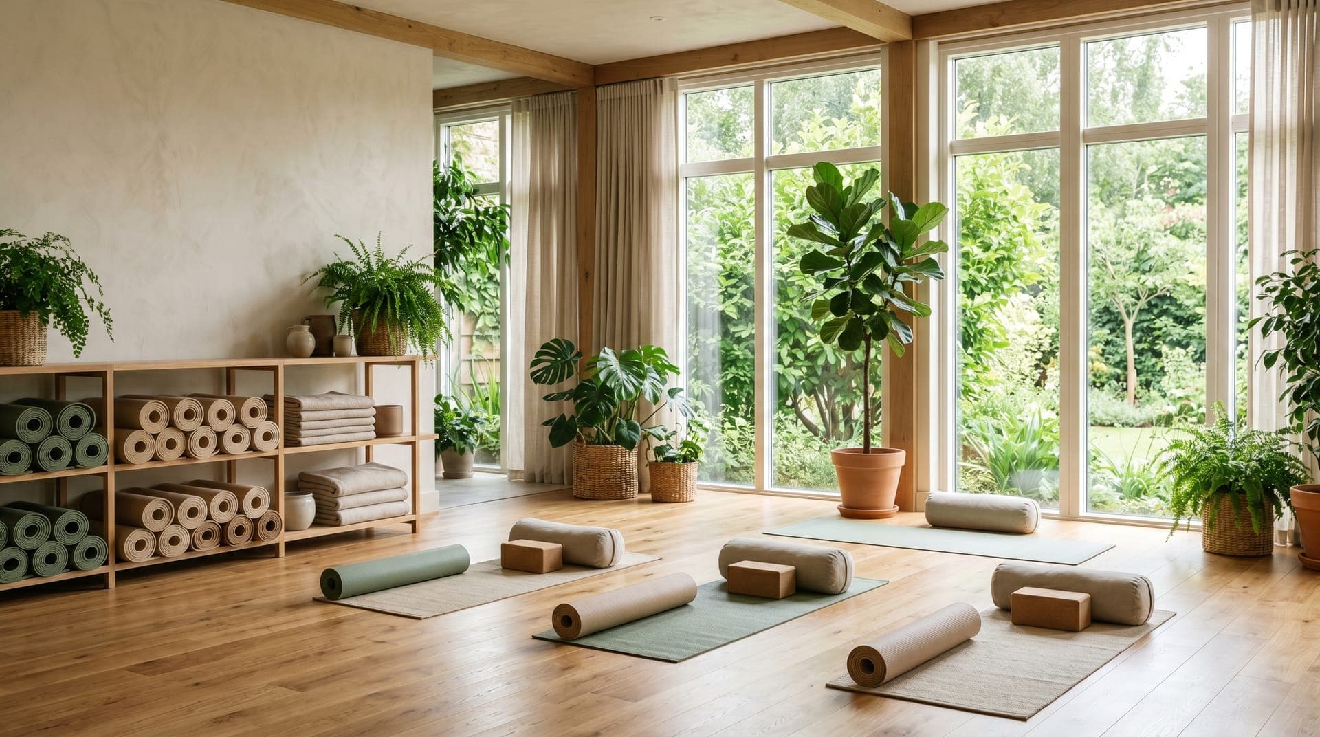 SERENA — estudio de yoga con luz natural